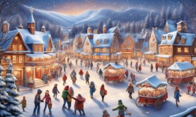 vibrant celebrations in winter