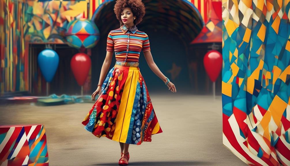 vibrant circus inspired fashion trends