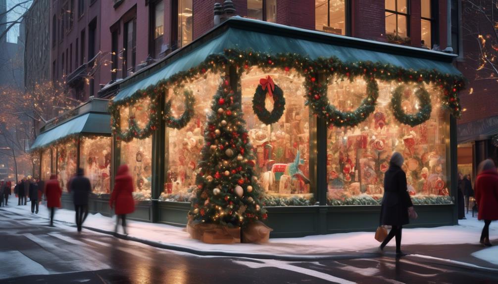 vibrant holiday scenes in nyc