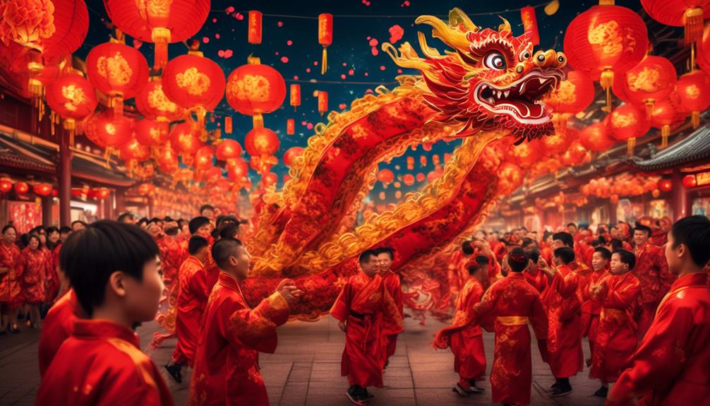 vibrant lunar new year