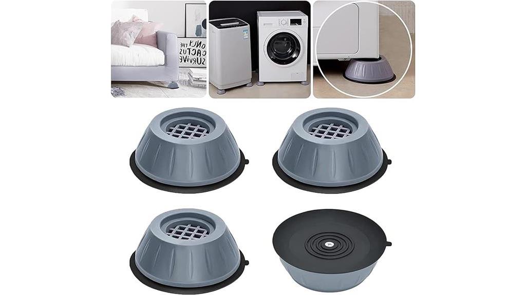 vibration reducing pads for appliances
