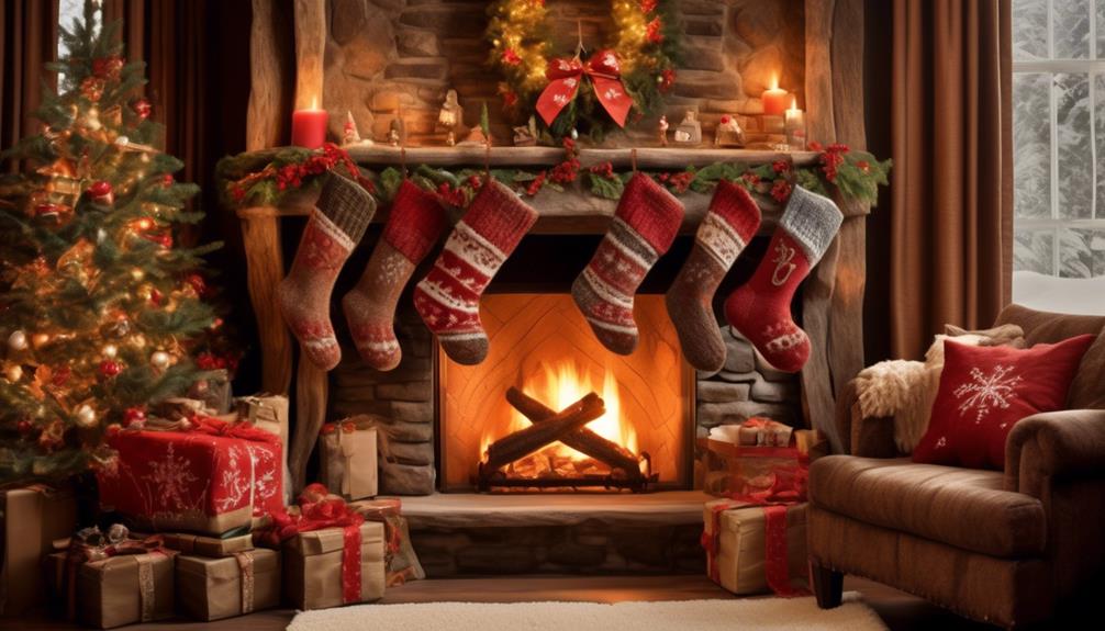 warm and festive holiday stockings