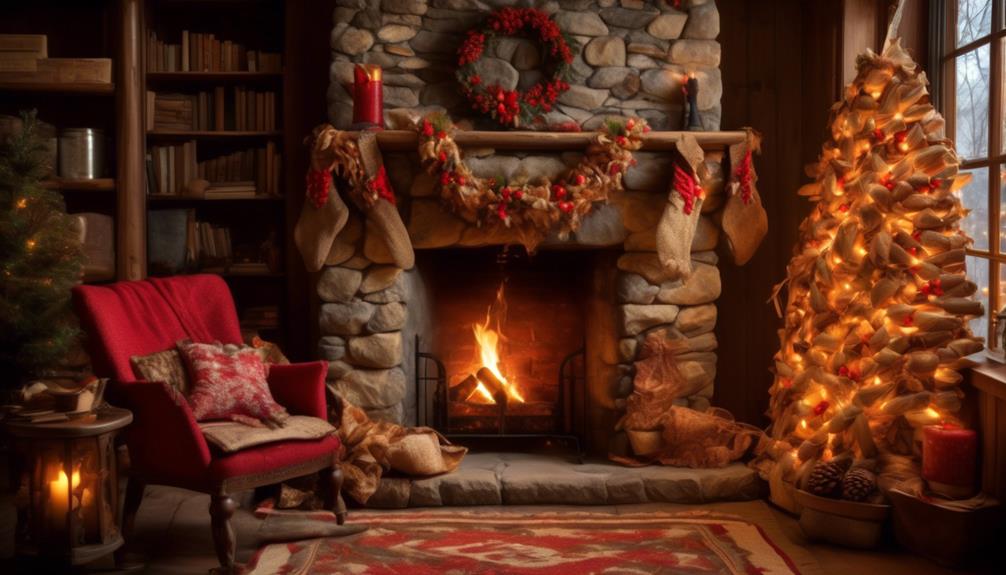 warm and inviting hearth