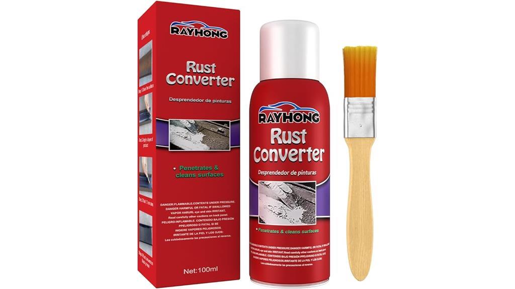 water based rust remover with brush
