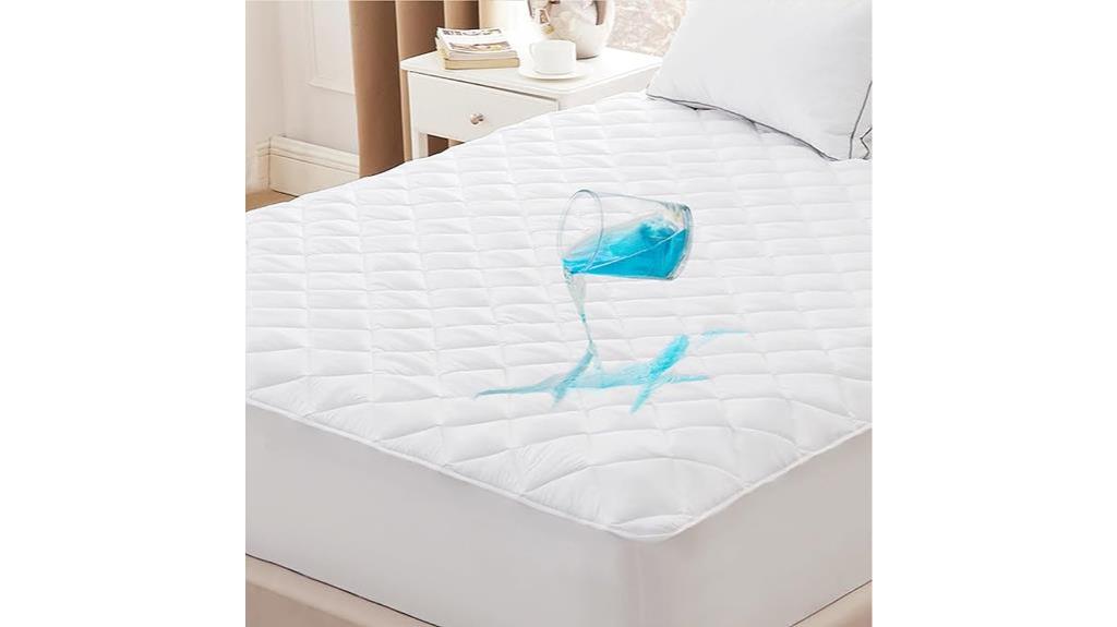 waterproof mattress protector for bedsure queen mattress pad