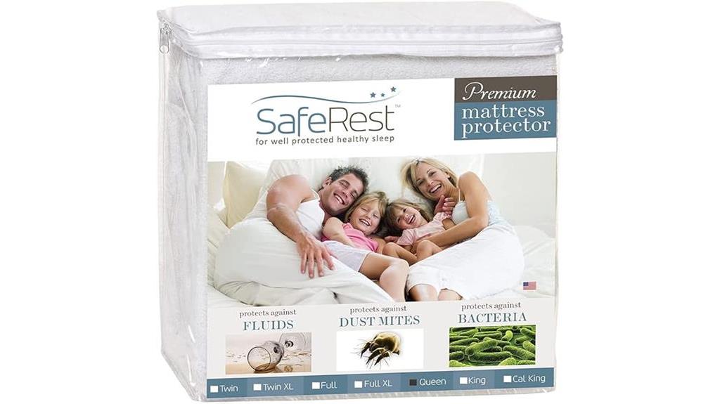 waterproof mattress protector for queen size bed