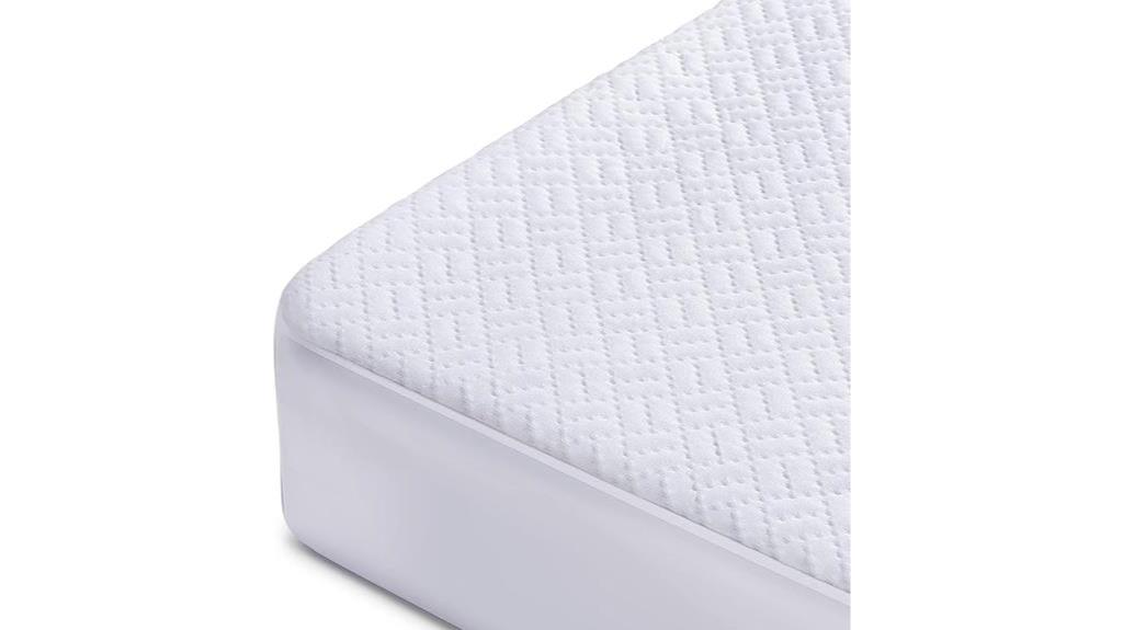 waterproof mattress protector with deep pocket