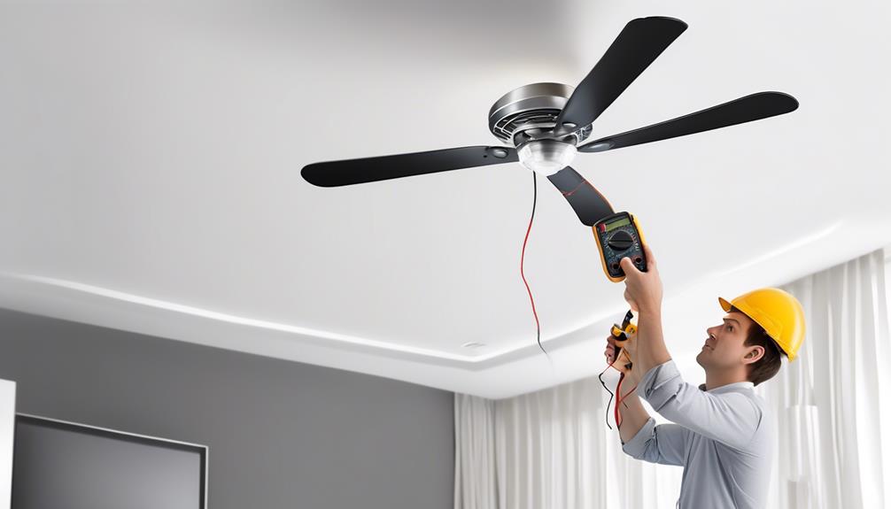 wattage calculation for ceiling fan