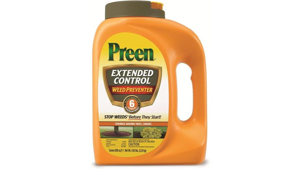 weed prevention with preen