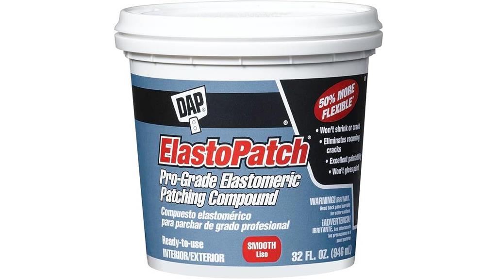 white elastomeric patching compound