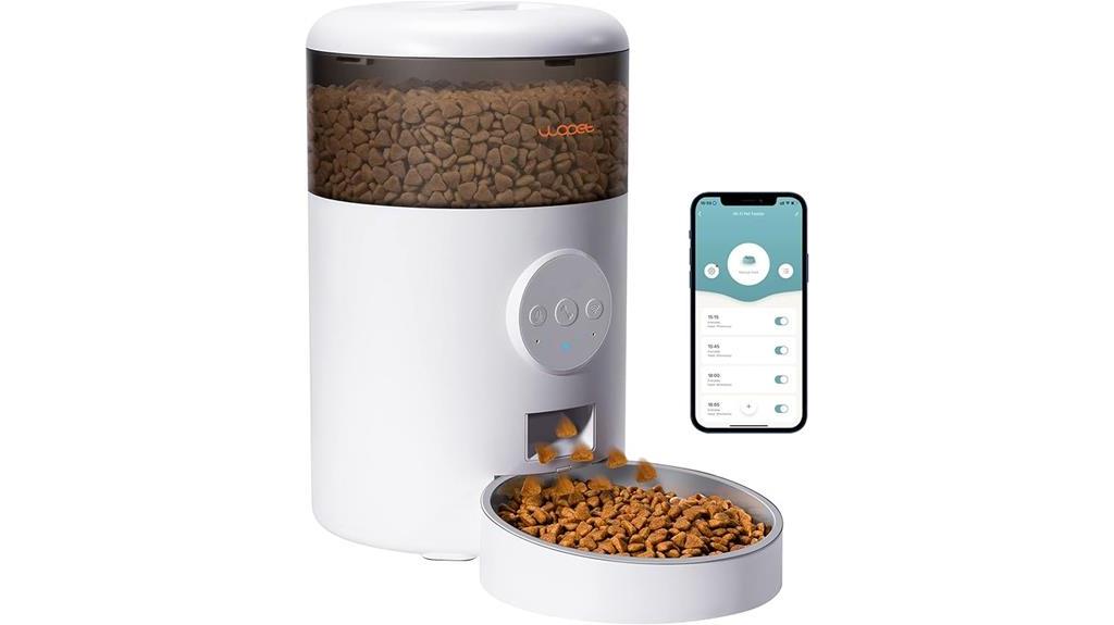 wifi controlled automatic cat feeder