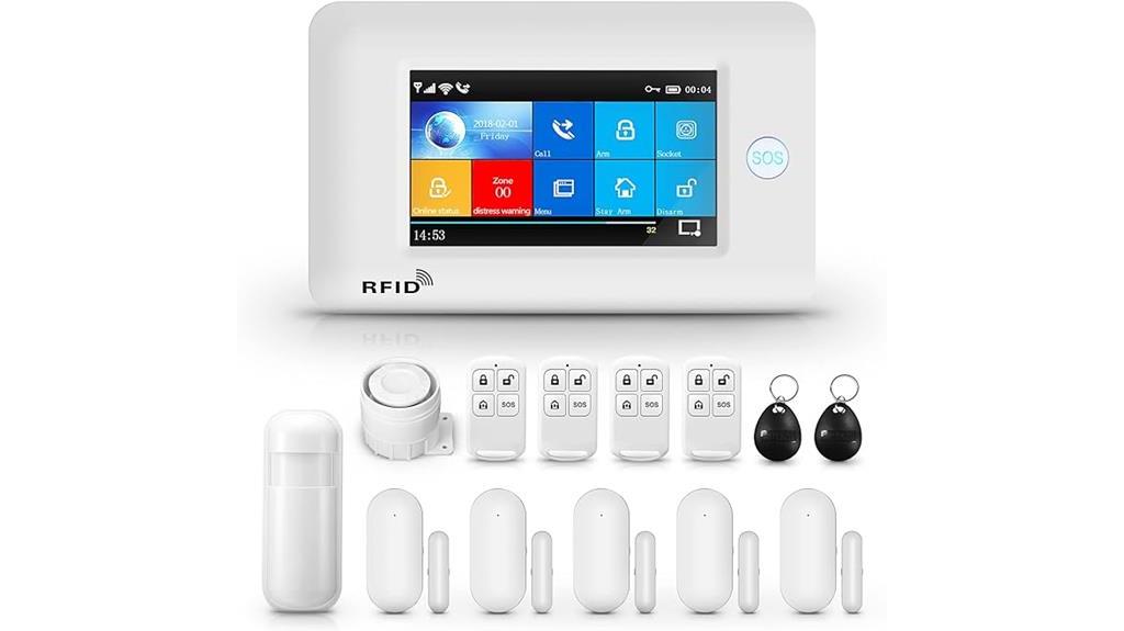 wifi enabled home security system