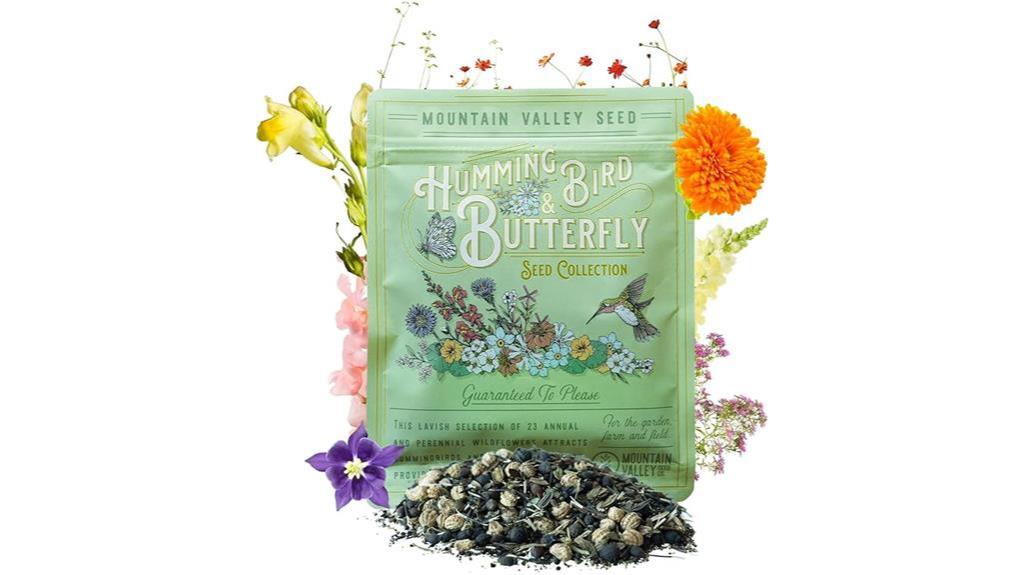 wildflower seeds for hummingbirds and butterflies