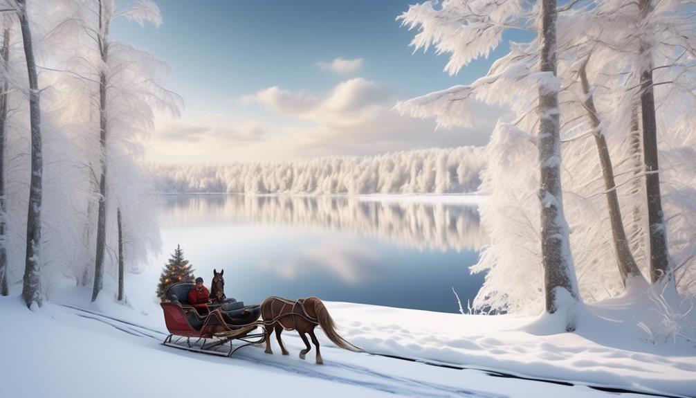 winter wonderland sleigh rides