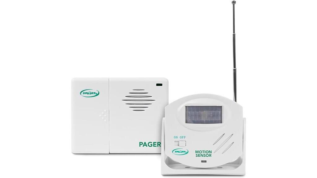 wireless alarm system with pager