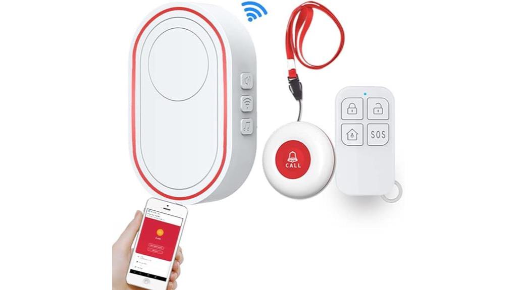 wireless call button for elderly caregivers