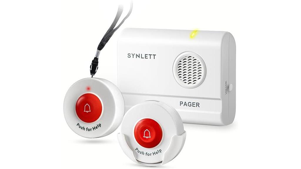 wireless caregiver pager system