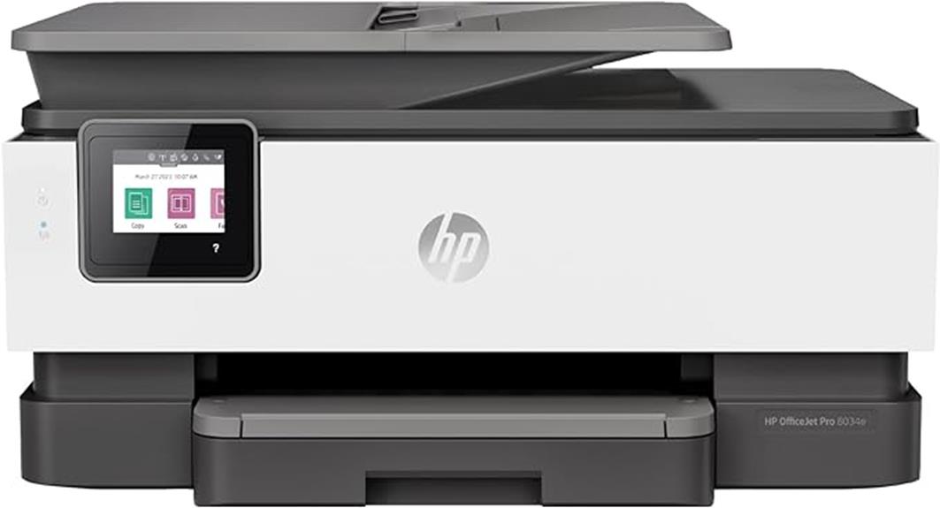 wireless color printer with scanner