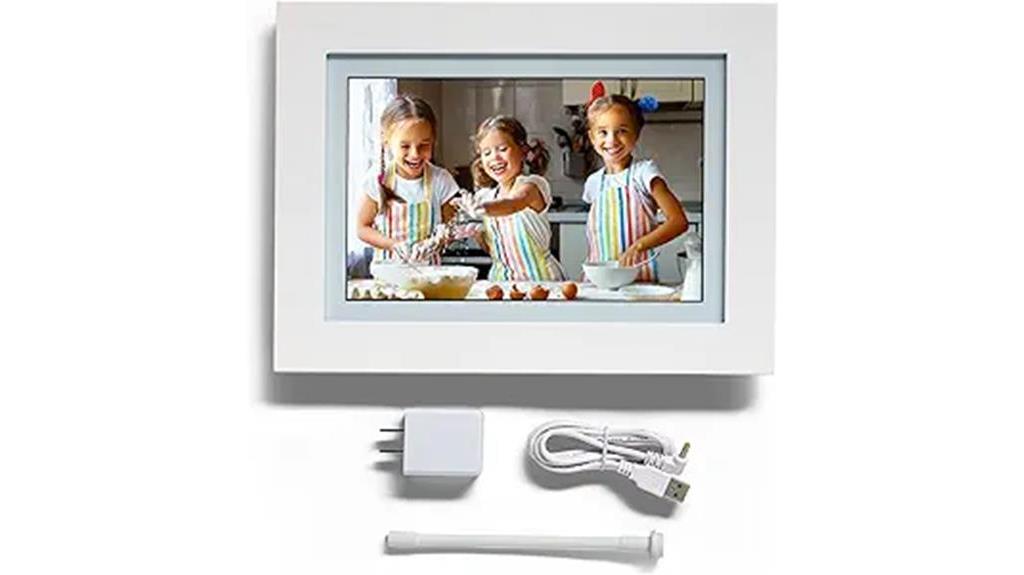 wireless digital frame with large display