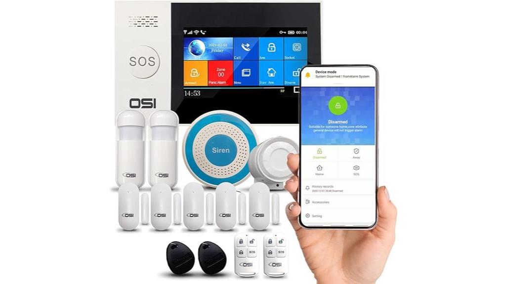 wireless diy smart home security system