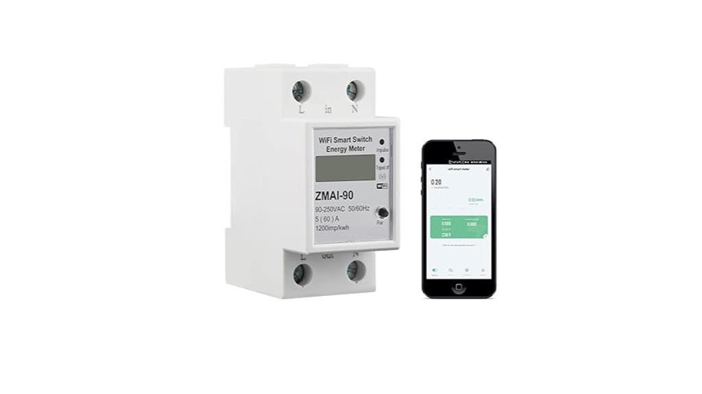 wireless energy monitor with voice control compatibility