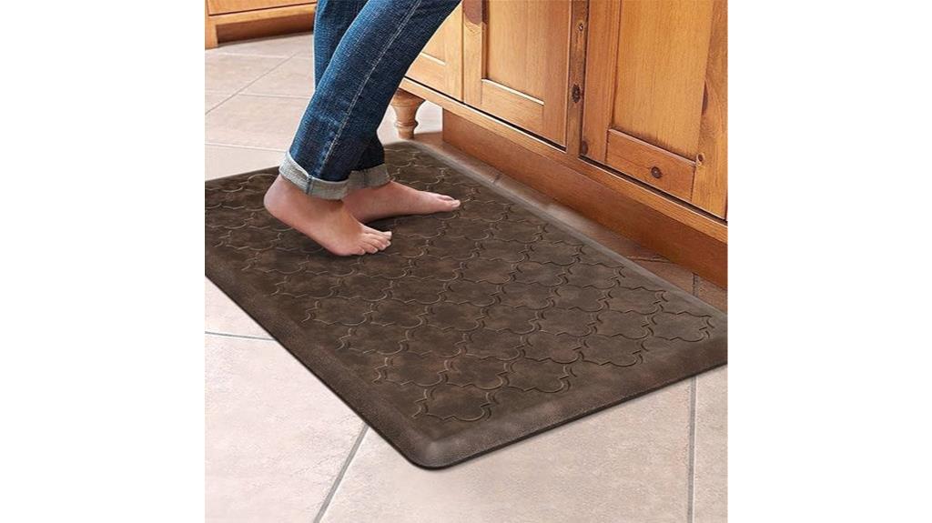 wiselife brown kitchen mat