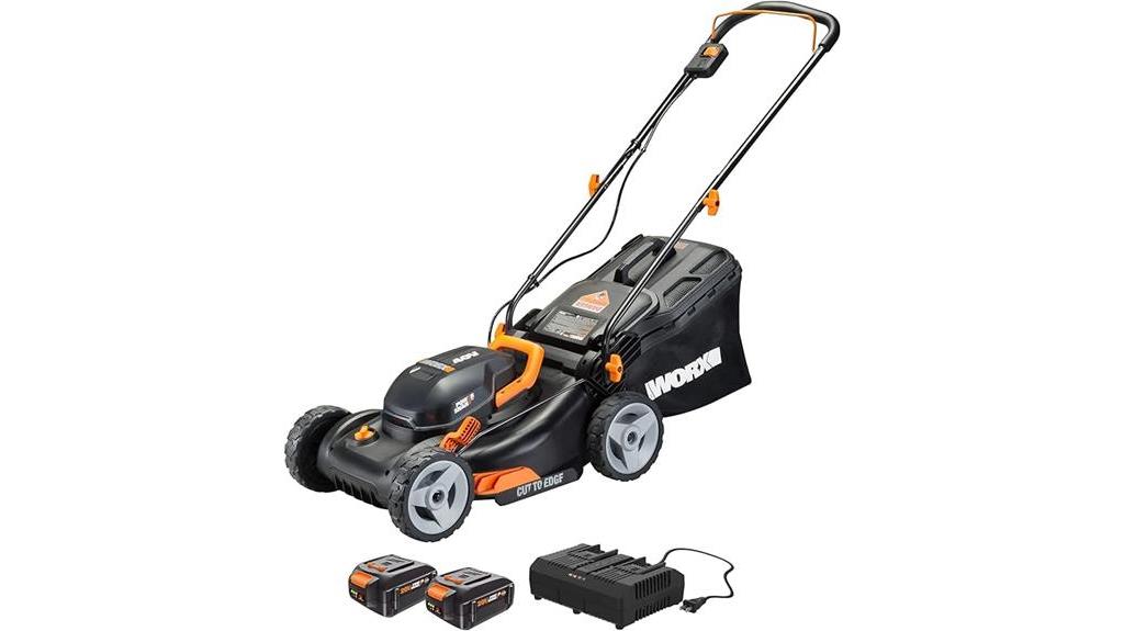 worx cordless lawn mower