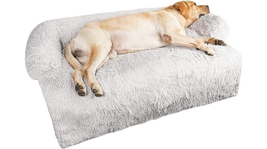 x large washable calming dog bed