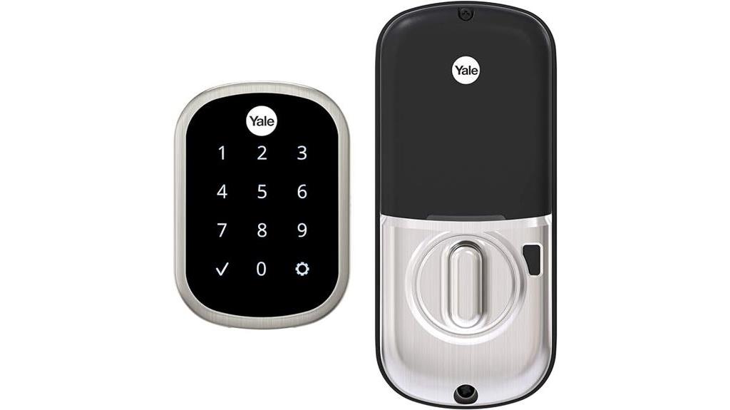yale touchscreen door lock