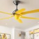 yellow wire in ceiling fan