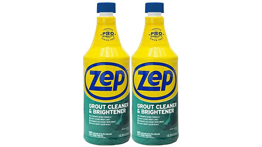 zep grout cleaner 32 oz case of 2