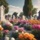 choosing grave flowers considerations