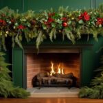 How to Make a Christmas Fireplace Garland?