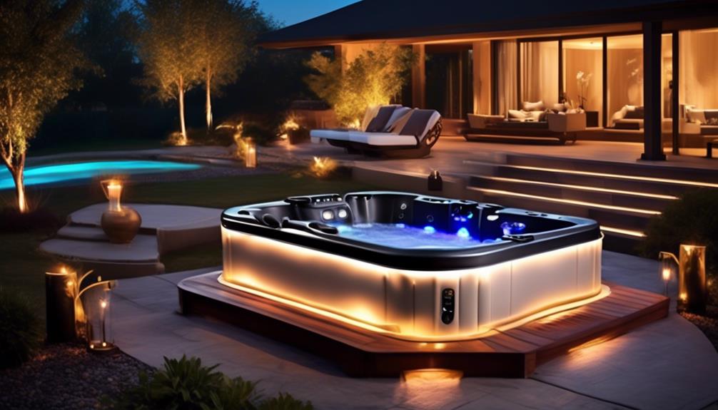 luxurious and relaxing portable spa
