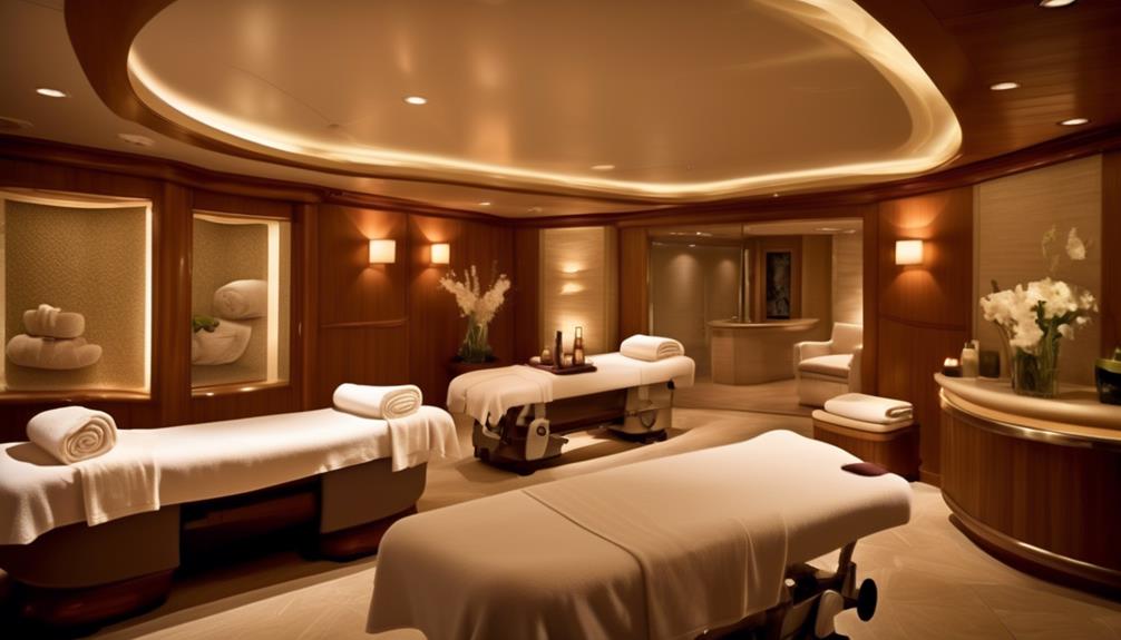 luxury spa experiences at sea