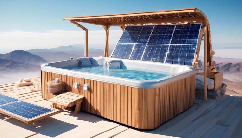 optimizing energy usage in portable spas