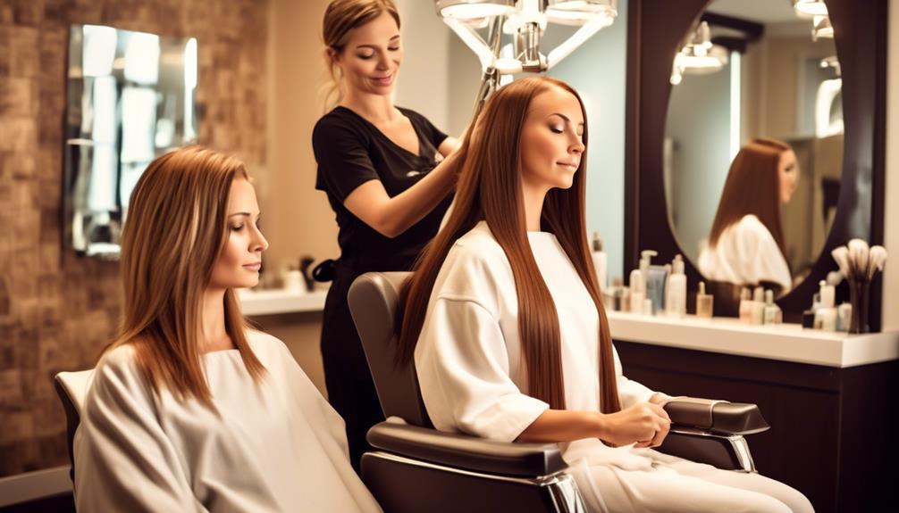 pampering for silky tresses