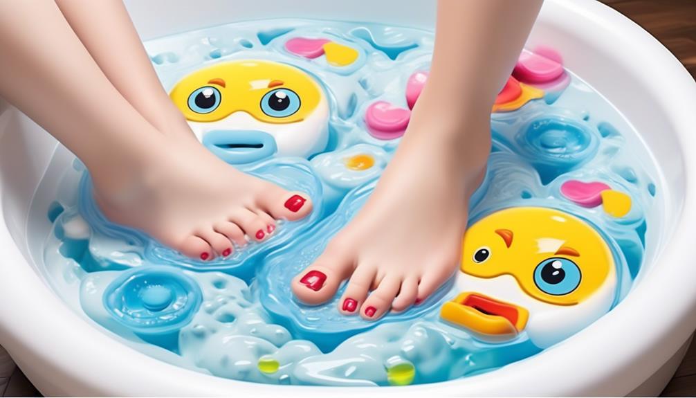 relaxing foot spa for kids