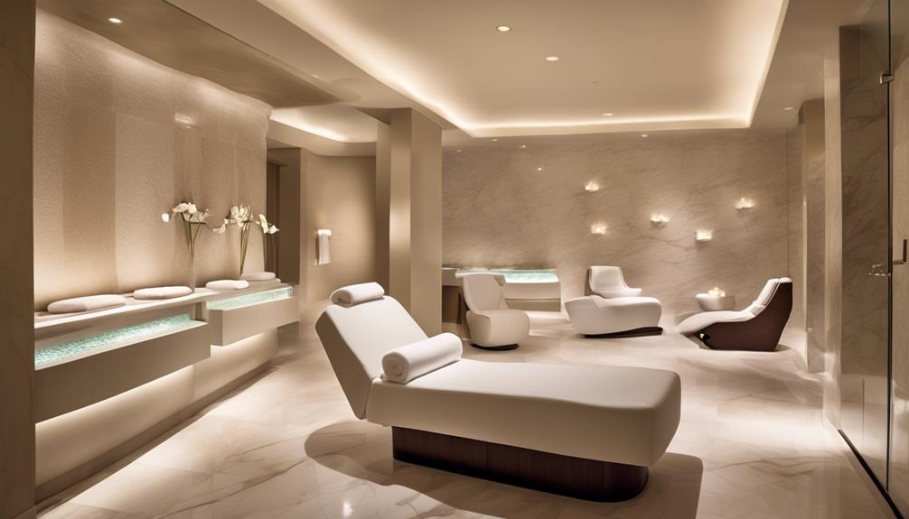 relaxing spa experience at vdara