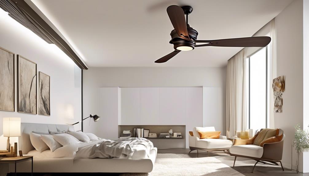 silent stylish ceiling fan