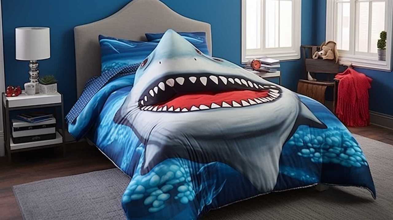 baby shark toddler bedding