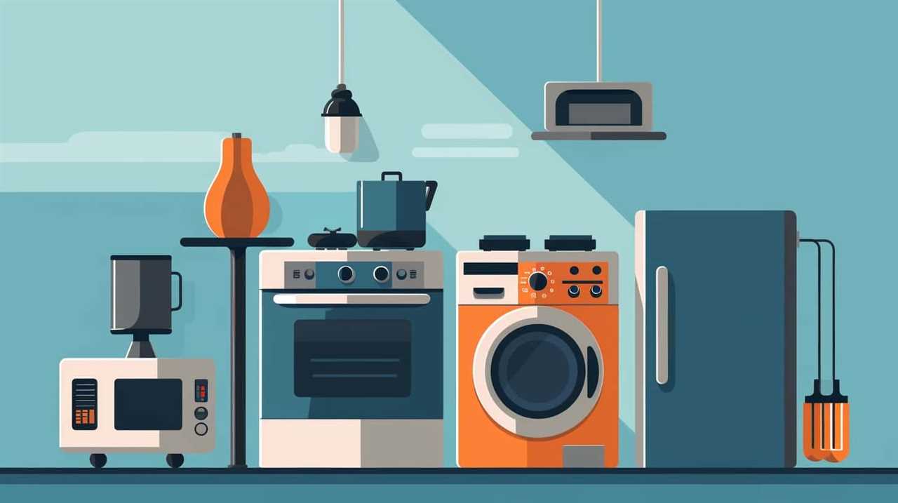 home appliances list