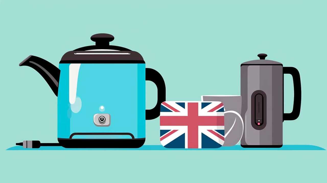 thorstenmeyer Create an image showing a British kettle plugged 92349340 8c95 489f 8edb a0108cf4f81a IP424069 1