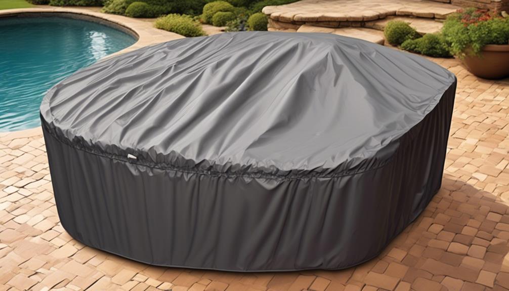top rated inflatable hot tub cover