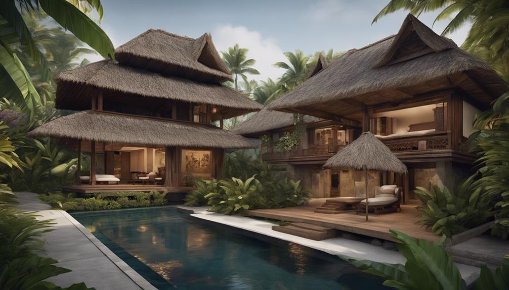 architectural elements in bali