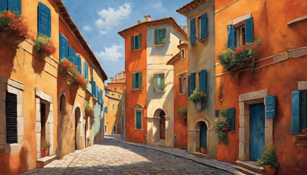 authentic italian paint selection