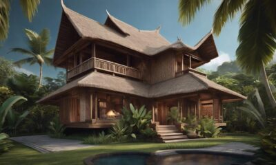 bali house in indonesia