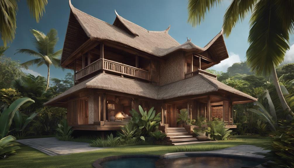 bali house in indonesia