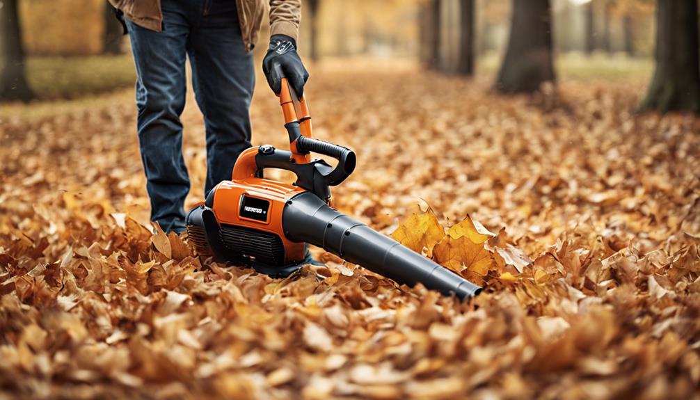 battery leaf blower selection