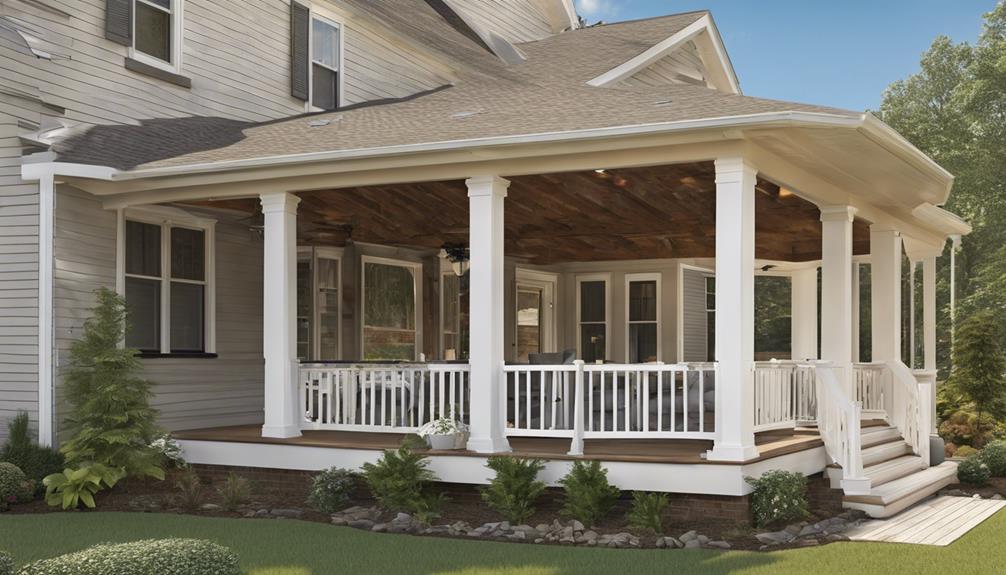 benefits of wrap around porch